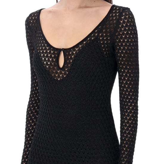 Tom Ford Lurex gehaakte maxi-jurk - Image 4