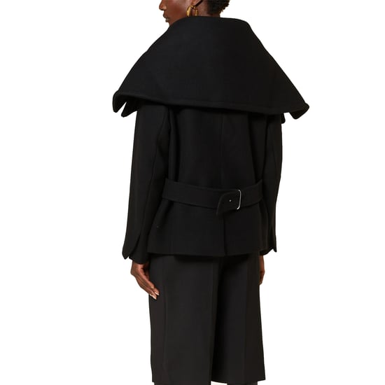 Jacquemus Le Caban Caruso Gedrapeerde kraagjas - Image 3
