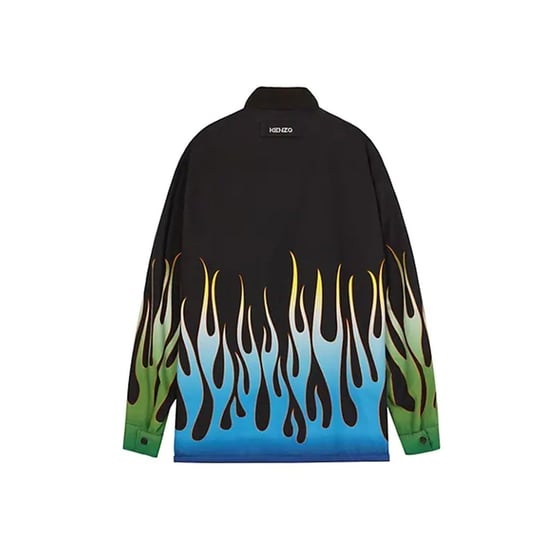 Kenzo Flame Print Omkeerbaar Jasje - Image 2