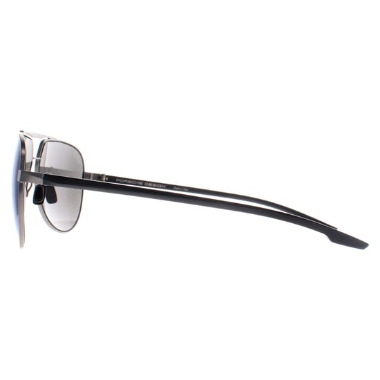 Porsche Design P8935 C donkergrijze blauwe spiegelzonnebril - Image 3