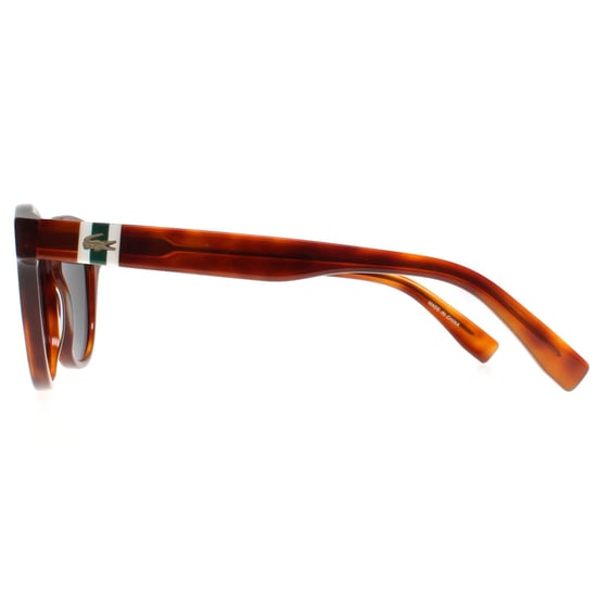 Lacoste L6006S 218 blond havana rook grijs zonnebril - Image 3
