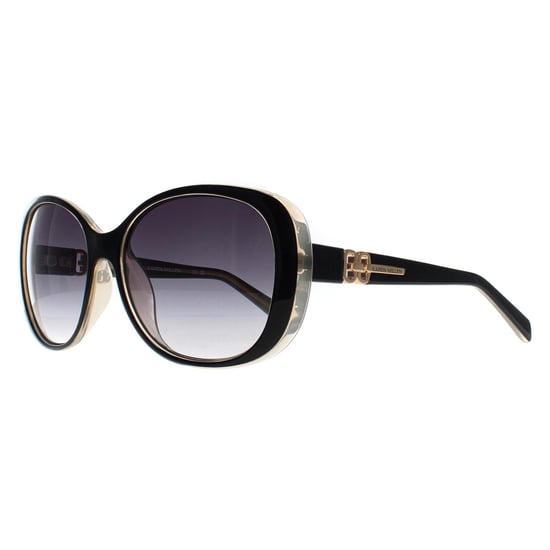 Karen Millen KM5054 001 zwart nude bruin gradiÃ«nt donkergrijs zonnebril - Image 2