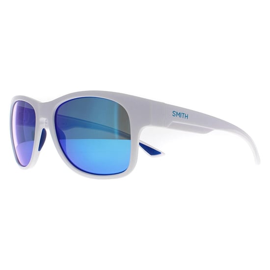 Smith Holiday 6HT Z0 mat wit blauwe spiegel zonnebril - Image 2