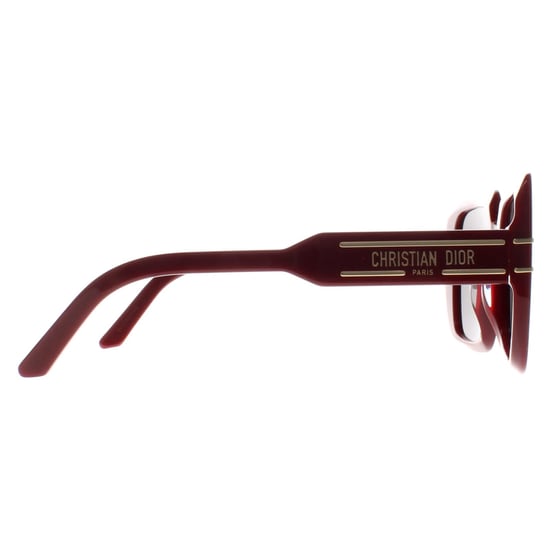 Dior DiorSignature S11I 35A0 bordeaux grijze spiegelzonnebril - Image 4