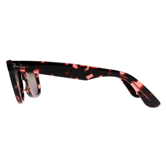 Ray-Ban Wayfarer 2140 1334G3 transparant roze havana zilver chromance zonnebril - Image 3