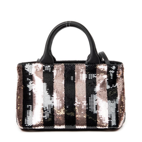 Mini Sequin Canapa Tote Schoudertas - Image 1