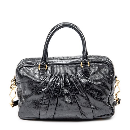 Mini Pleated Boston Schoudertas - Image 1