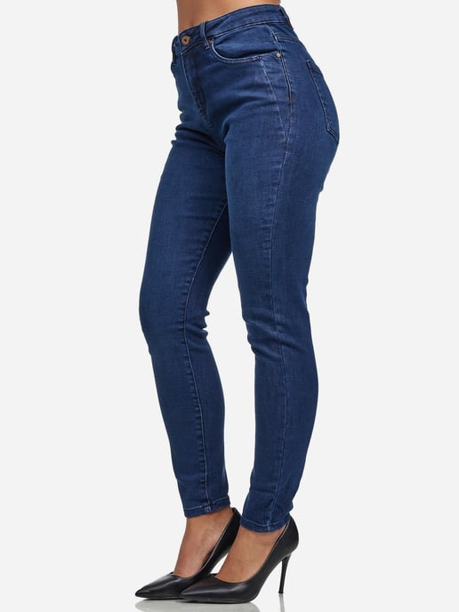 Tazzio Dames Skinny Fit Hoge Taille Jeans - Image 1