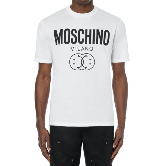 Moschino Milano Double Smiley Logo Wit T-shirt - Image 2