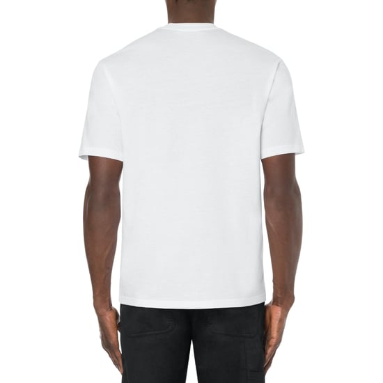 Moschino Milano Double Smiley Logo Wit T-shirt - Image 3