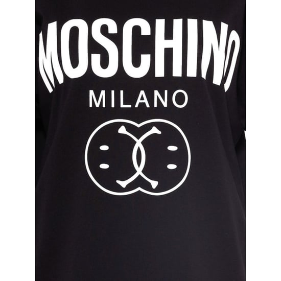 Moschino Double Smiley Zwart Oversize T-shirt - Image 3