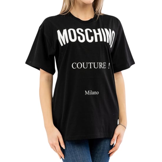 Moschino Couture Milano Zwart T-shirt - Image 4