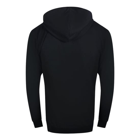 Cavalli Class Gebarsten Gespoten Logo Zwarte Hoodie - Image 2