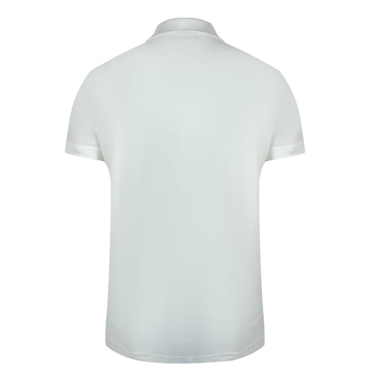Cavalli Class Levendige Bloemenlogo Off White Poloshirt - Image 2