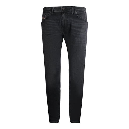 Diesel Tommer-r Zwarte Vervaagde Denim Broek - Image 1