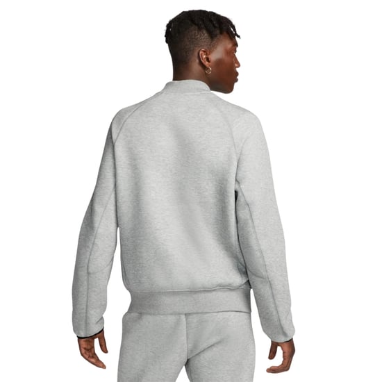 Nike Effen Grijs Trainingsjack Met Rits - Image 3