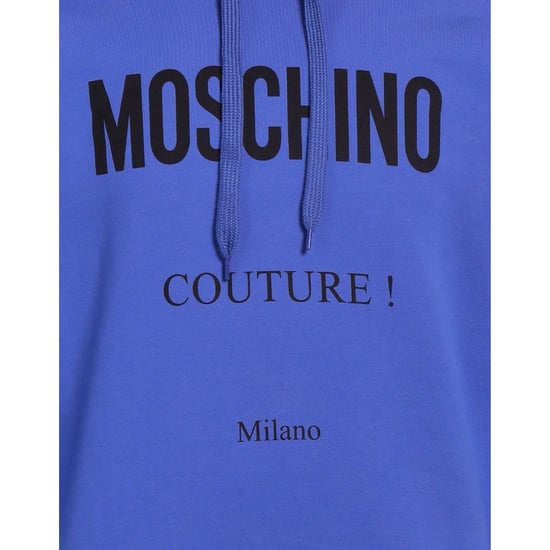 Moschino Couture Milano Blauwe Hoodie - Image 4