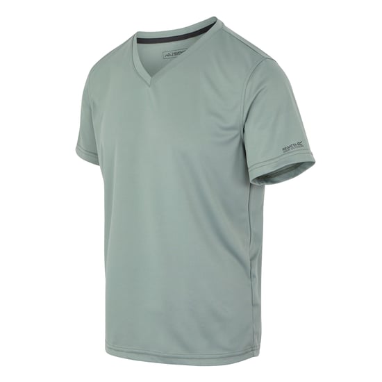 Regatta Heren Fingal V Hals T-shirt (Gletsjer) - Image 3