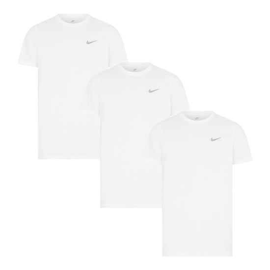 3-pack Nike T-shirts met Ronde Hals en Geborduurd Swoosh-logo in Wit - Image 1