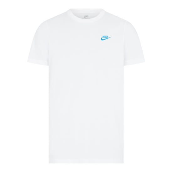 3-pack Nike Sportswear Club T-shirts voor Heren in Blauw/Wit/Wit - Image 4