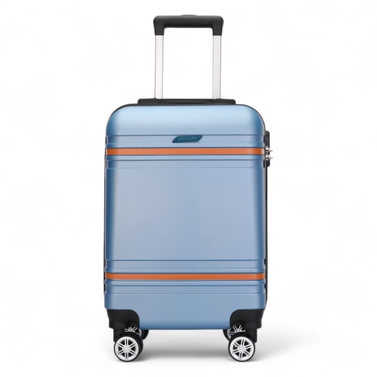 Harde koffer in marineblauw, robuust ABS, lichtgewicht bagage, vakantietas - Image 1