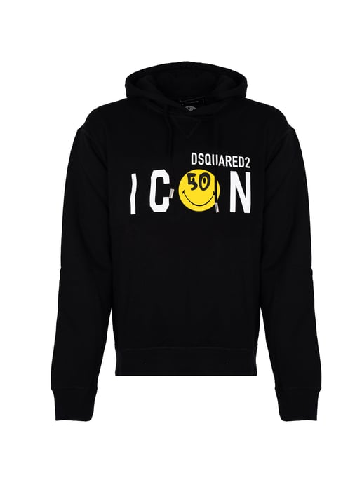 Dsquared2 blouse Smilley Mannen zwart - Image 2