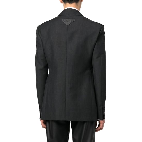 Prada dubbelrijs wollen jasje - Image 3