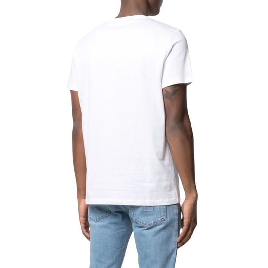 Balmain Paris Reliëflogo Wit T-shirt - Image 3
