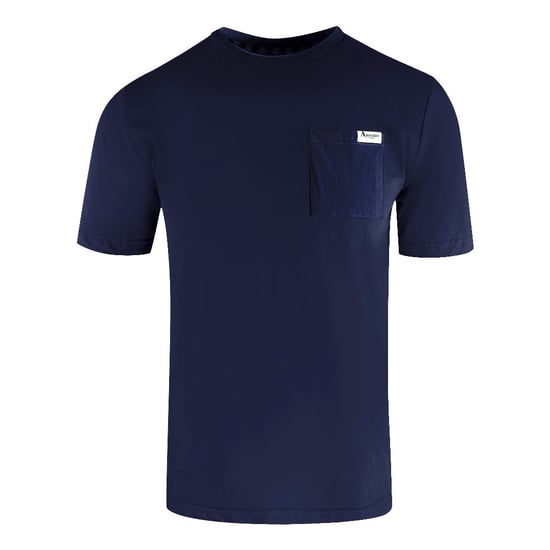 Aquascutum Active Klein Zakje Marineblauw T-shirt - Image 1