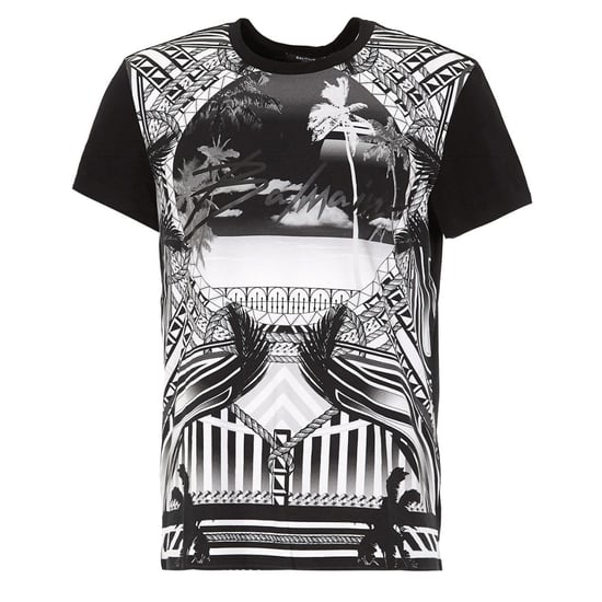 Balmain Resort Logo Zwart T-shirt - Image 1