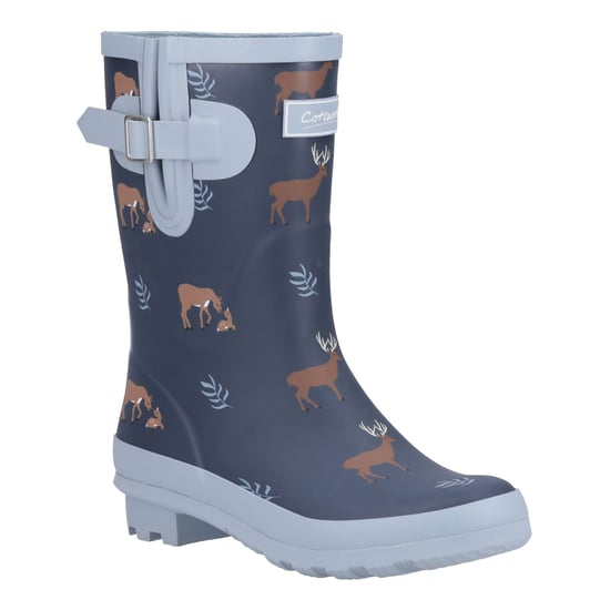 Cotswold Woodland Mid Rubberen Dameslaarzen Met De Print Van Een Hertenpatroon - Image 6