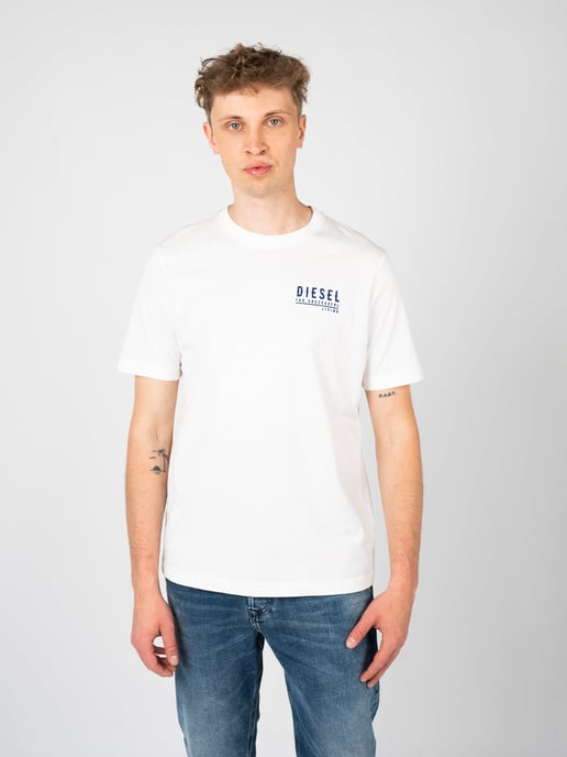 Diesel T-shirt T-Just Mannen Wit - Image 3