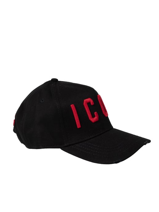 Dsquared2 Baseball pet ICON Mannen zwart - Image 2