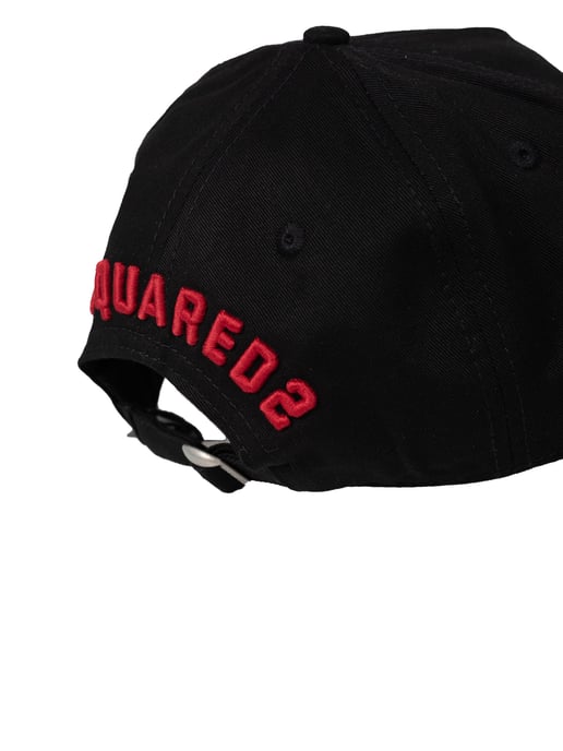 Dsquared2 Baseball pet ICON Mannen zwart - Image 4