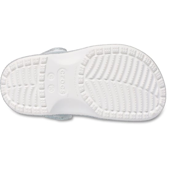 Crocs Classic Glitter Clog Thermoplastische Witte Instappers - Image 4