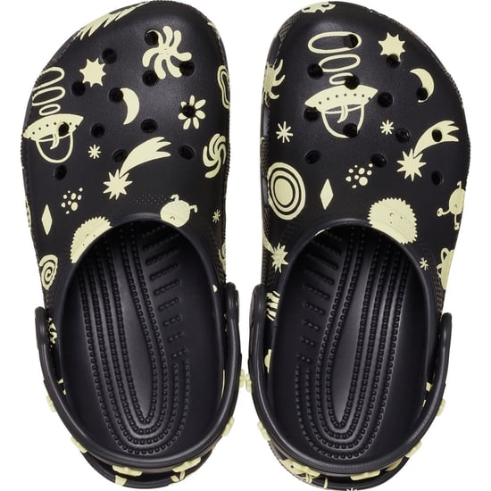 Crocs Classic Graphic Thermoplastische Zwarte Instappers - Image 5