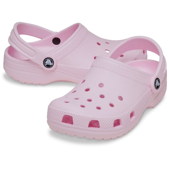 Crocs Toddler Classic Croslite Rubber Roze Melk Instappers - Image 3