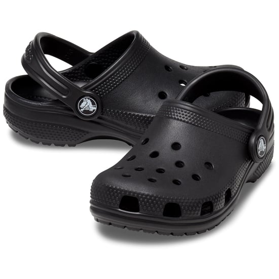 Crocs Toddler Classic Croslite Rubber Zwarte Instappers - Image 3