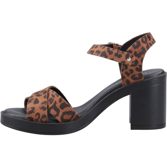 Hush Puppies Georgia Leren Sandalen Met Luipaardprint Voor Dames - Image 4