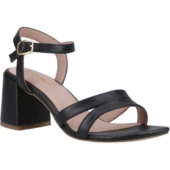 Hush Puppies Nalani Dames Zwart Leren Sandalen - Image 1
