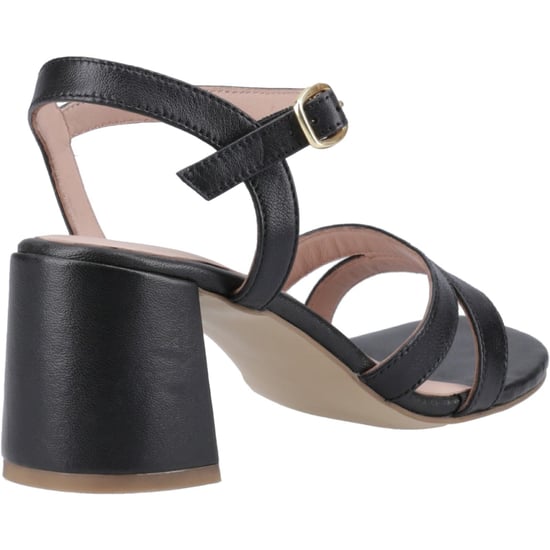 Hush Puppies Nalani Dames Zwart Leren Sandalen - Image 2