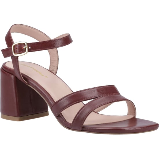 Hush Puppies Nalani Leren Dames Sandalen In Bordeaux - Image 1