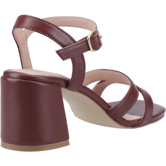 Hush Puppies Nalani Leren Dames Sandalen In Bordeaux - Image 2