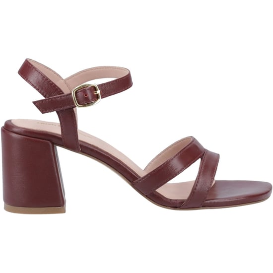 Hush Puppies Nalani Leren Dames Sandalen In Bordeaux - Image 5