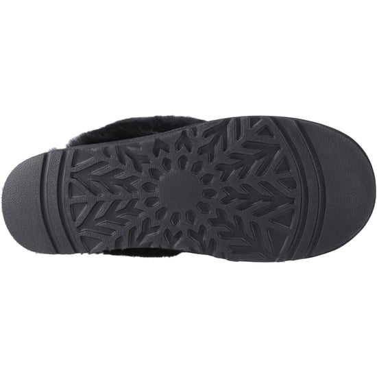 Hush Puppies Samantha Suede Dames Zwarte Pantoffels - Image 3