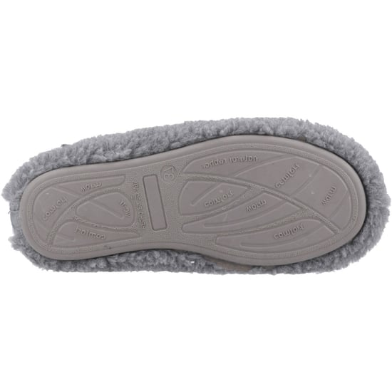 Hush Puppies Good Textiel Dames Grijze Pantoffels - Image 3
