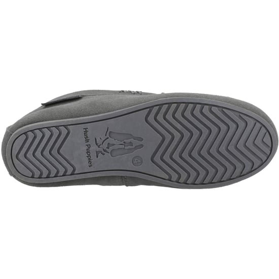 Hush Puppies Annie Mocassin Suède Dames Grijze Slippers - Image 3