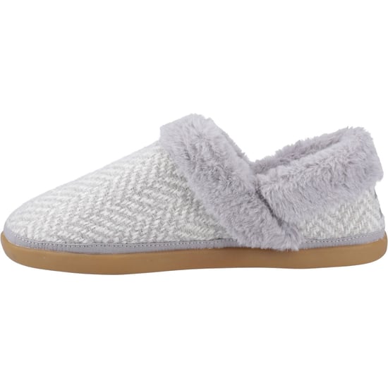TOMS Oslo Polyester Dames Slippers in Drizzle Grey - Image 4