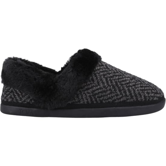 TOMS Oslo Polyester Dames Zwarte Slippers - Image 5