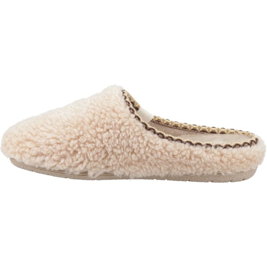 Hush Puppies Good Textiel Dames Beige Pantoffels - Image 4